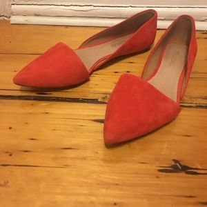 Orange Madewell Flats